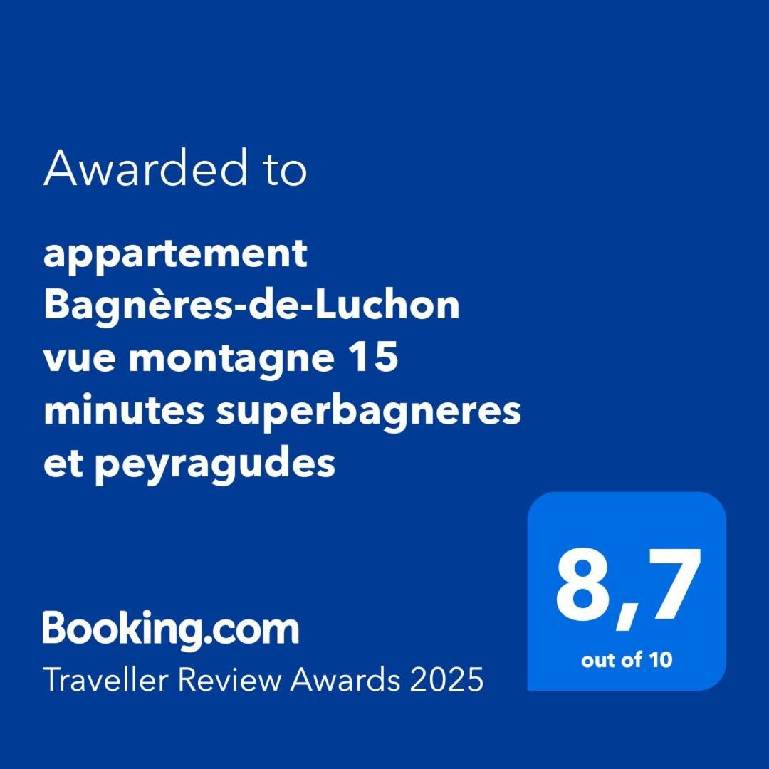 Appart T 3 Bagneres-De-Luchon Vue Montagne - Piscine Mi Juin Bagneres-de-Luchon Exterior foto